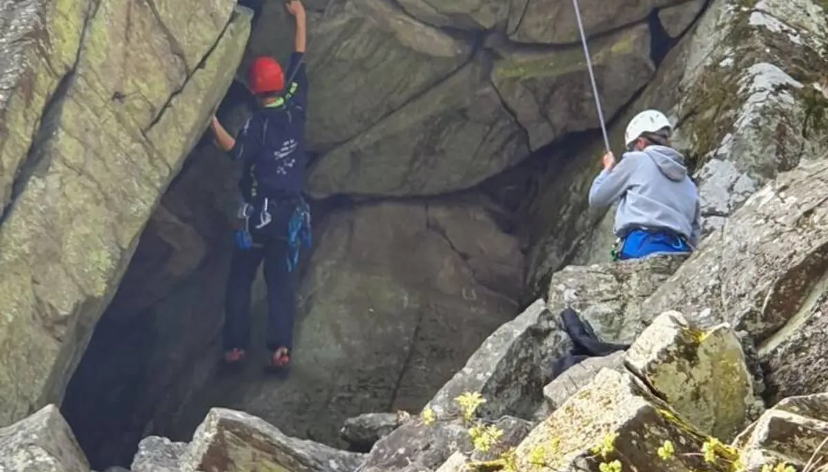 Steinwand_2021-02 | © DAV Bad Hersfeld