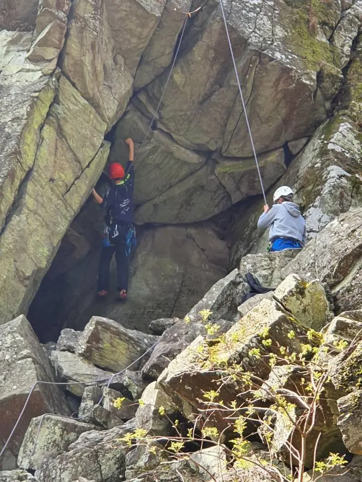 Steinwand_2021-02 | © DAV Bad Hersfeld