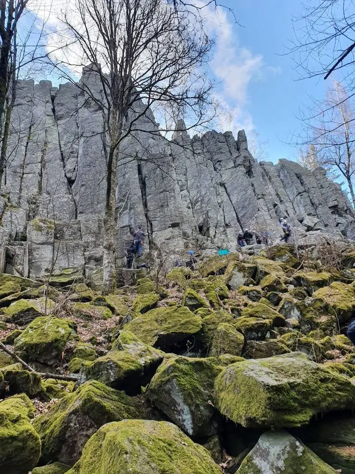 Steinwand_2021-04 | © DAV Bad Hersfeld