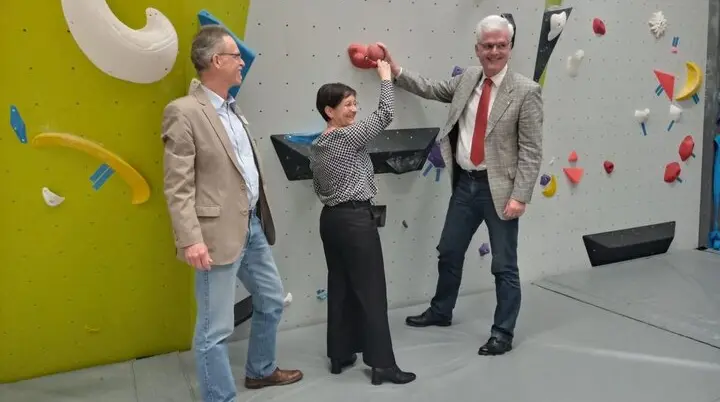 Einweihung_Boulderwand_01 | © DAV Bad Hersfeld