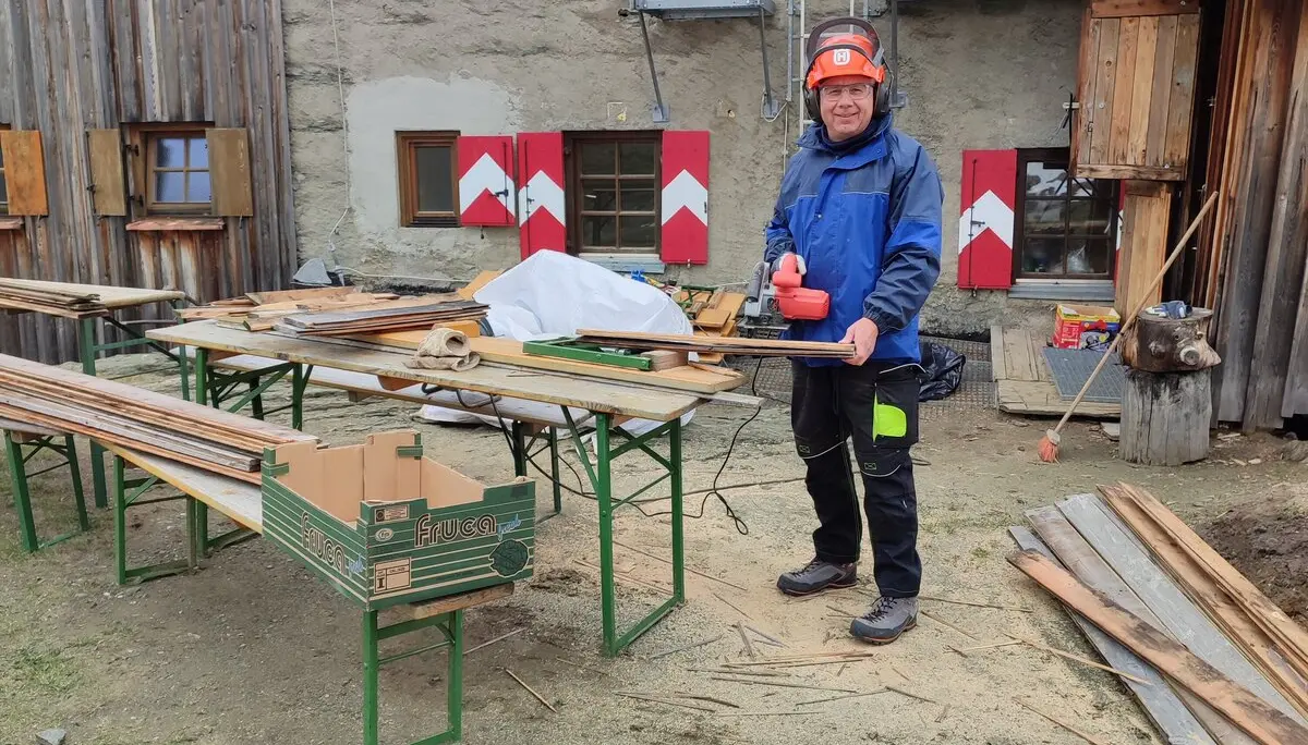 Beim Arbeiten | © DAV Bad Hersfeld