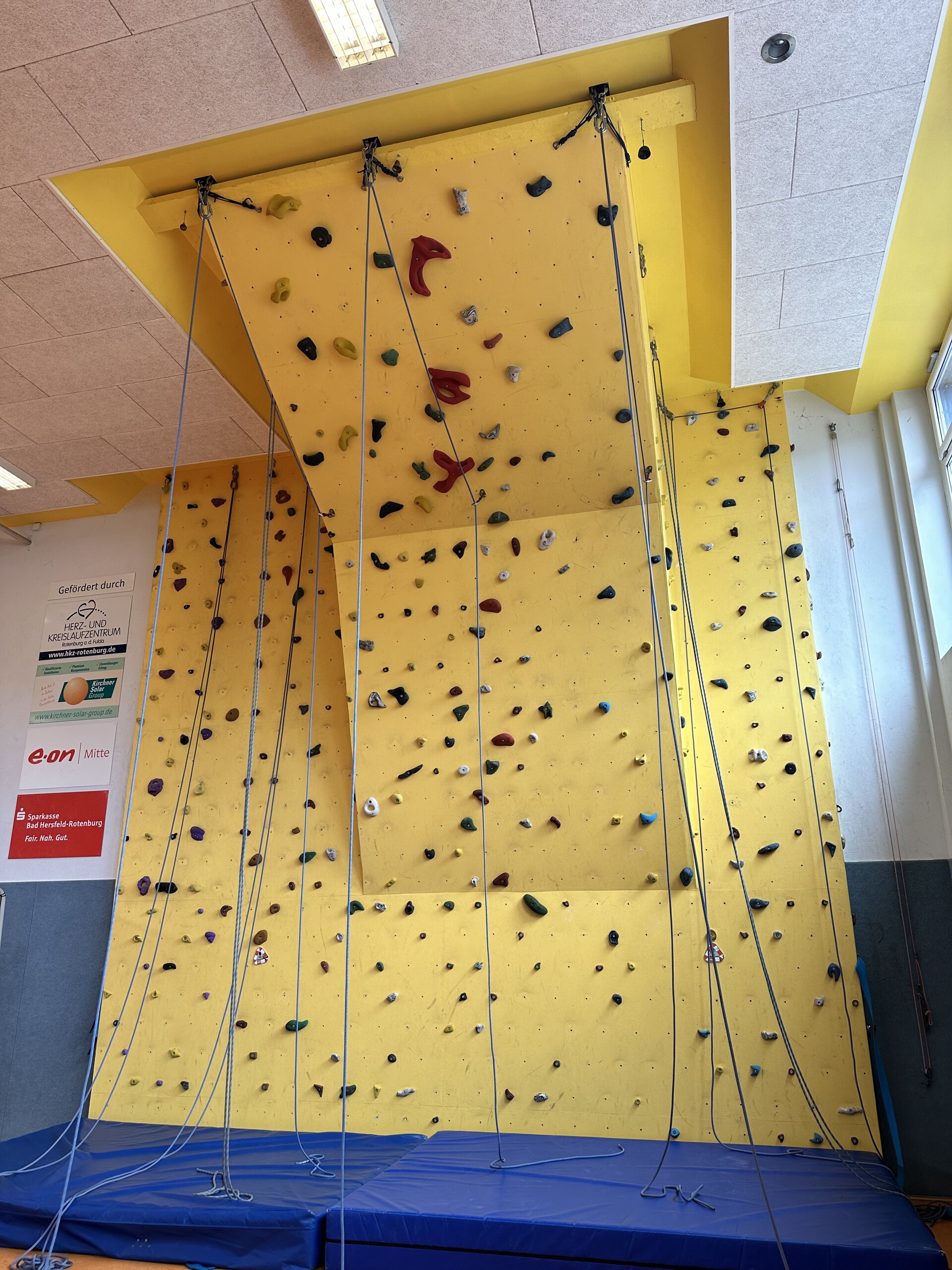 Kletterwand in ROF (JGS) | © DAV Sektion Bad Hersfeld