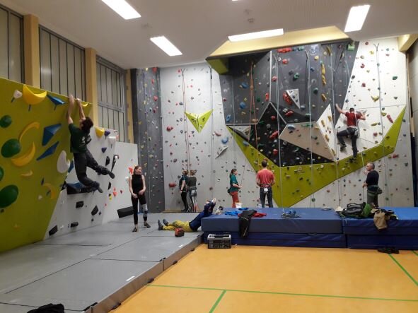 Boulderwand 2 | © DAV Sektion Bad Hersfeld