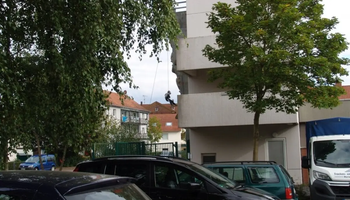 Kletterwand Feuerwehrturm 4 | © DAV Sektion Bad Hersfeld