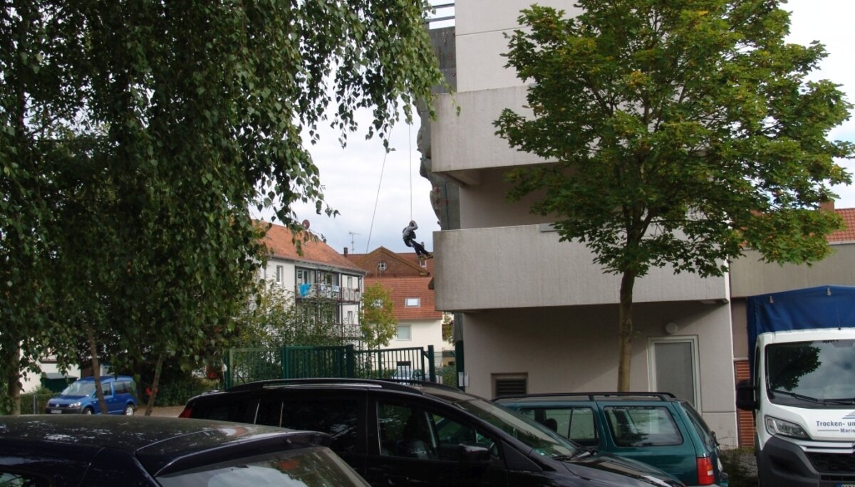 Kletterwand Feuerwehrturm 4 | © DAV Sektion Bad Hersfeld